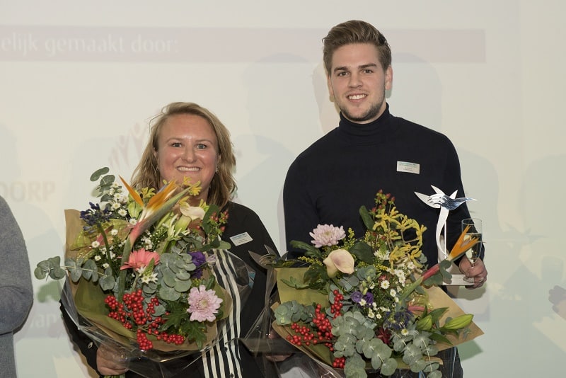 De winnaars van de Ondernemers- en Beloftenprijs 2018